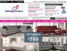 Tablet Screenshot of flamingofurniture.com